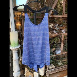 NWOT Nike Dri Fit Racerback Sheer Back Tank S